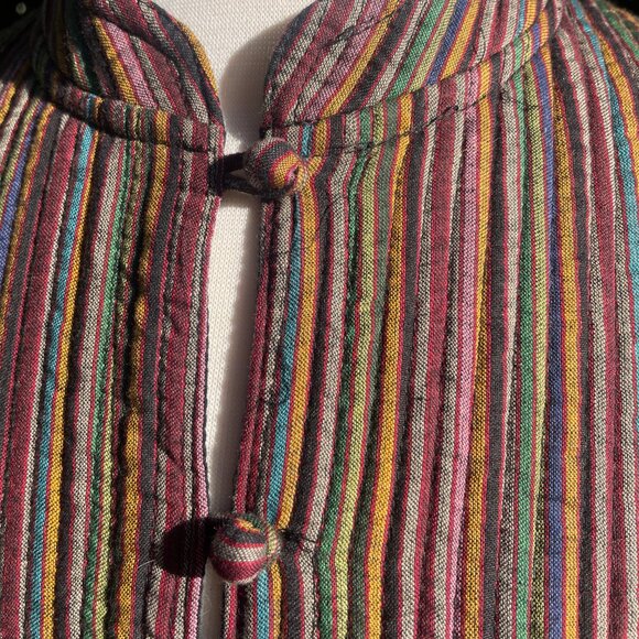 Brand New Orvis Multicolor Earth Tone Striped Jacket - Picture 3 of 10